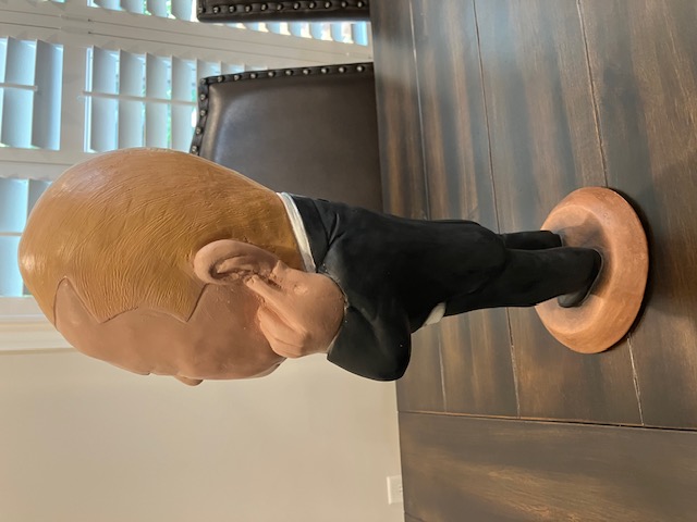 Curly Three Stooges Curly Howard ESCO Statue For Sale / Curly Three Stooges Curly Howard ESCO Chalkware Statues For Sale