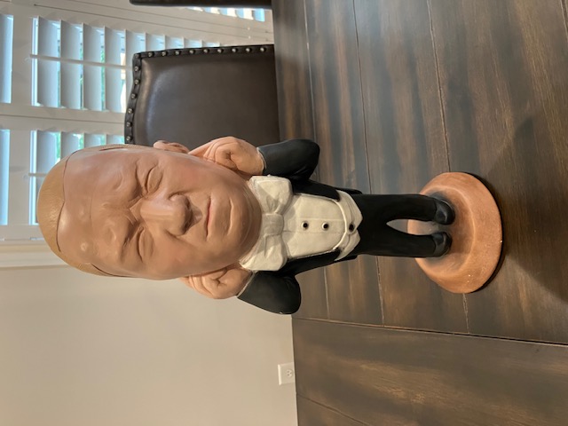 Curly Three Stooges Curly Howard ESCO Statue For Sale / Curly Three Stooges Curly Howard ESCO Chalkware Statues For Sale