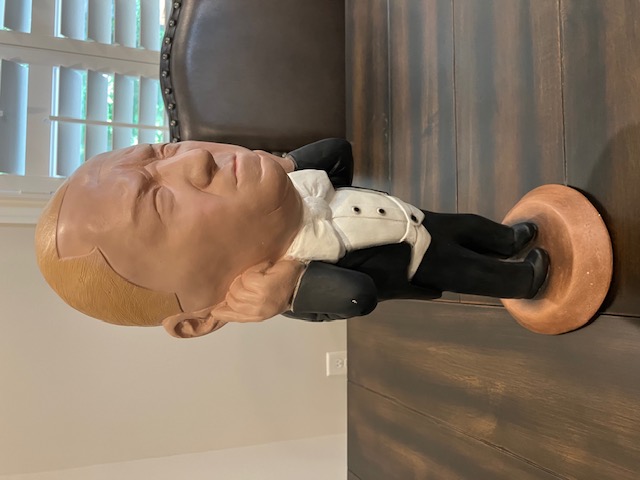 Curly Three Stooges Curly Howard ESCO Statue For Sale / Curly Three Stooges Curly Howard ESCO Chalkware Statues For Sale