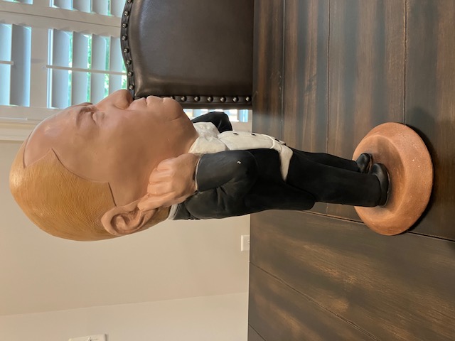 Curly Three Stooges Curly Howard ESCO Statue For Sale / Curly Three Stooges Curly Howard ESCO Chalkware Statues For Sale