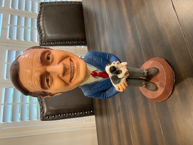 George H.W. Bush ESCO Statues For Sale / George H.W. Bush ESCO Chalkware Statues For Sale