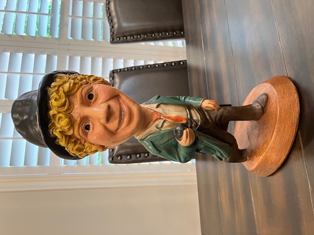 Harpo Marx ESCO Statues For Sale / Harpo Marx ESCO Chalkware Statues For Sale