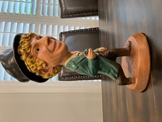 Harpo Marx ESCO Statue For Sale / Harpo Marx ESCO Chalkware Statues For Sale