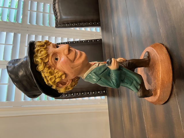 Harpo Marx ESCO Statue For Sale / Harpo Marx ESCO Chalkware Statues For Sale