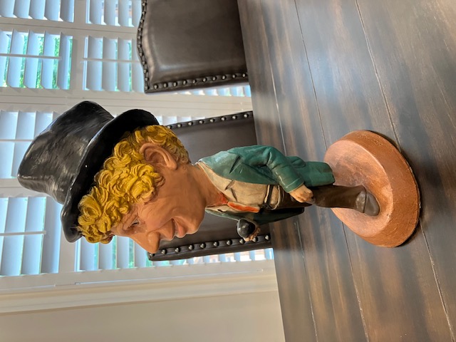 Harpo Marx ESCO Statue For Sale / Harpo Marx ESCO Chalkware Statues For Sale
