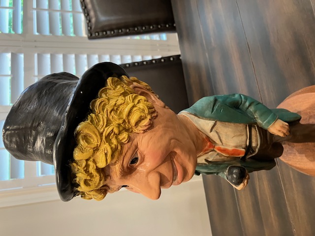 Harpo Marx ESCO Statue For Sale / Harpo Marx ESCO Chalkware Statues For Sale
