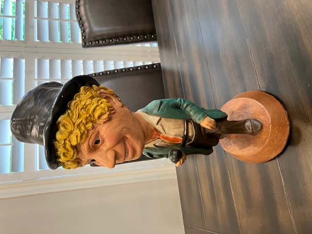 Harpo Marx ESCO Statue For Sale / Harpo Marx ESCO Chalkware Statues For Sale