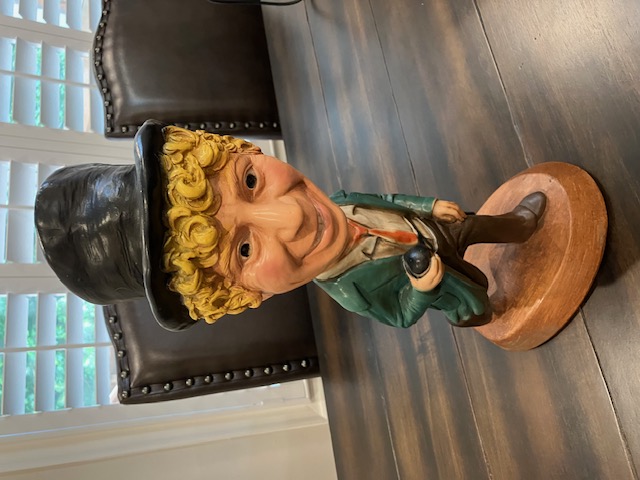 Harpo Marx ESCO Statue For Sale / Harpo Marx ESCO Chalkware Statues For Sale