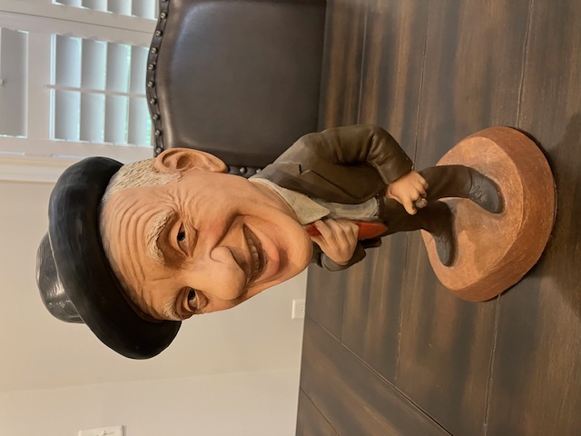Jimmy Durante ESCO Statue For Sale / Jimmy Durante ESCO Chalkware Statues For Sale