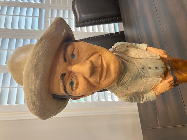 John Wayne ESCO Statue For Sale / John Wayne ESCO Chalkware Statues For Sale John Wayne ESCO Statue For Sale / John Wayne ESCO Chalkware Statues For Sale