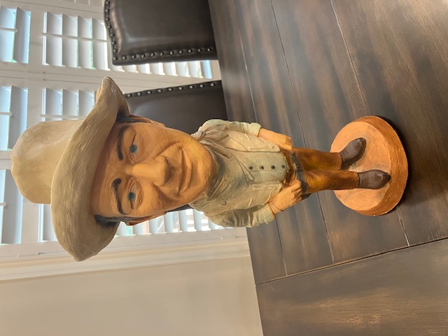 John Wayne ESCO Statue For Sale / John Wayne ESCO Chalkware Statues For Sale John Wayne ESCO Statue For Sale / John Wayne ESCO Chalkware Statues For Sale