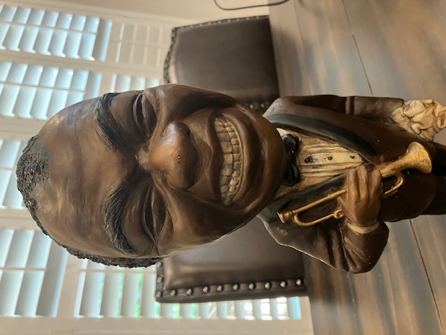Louis Armstrong ESCO Statue For Sale / Louis Armstrong ESCO Chalkware Statues For Sale