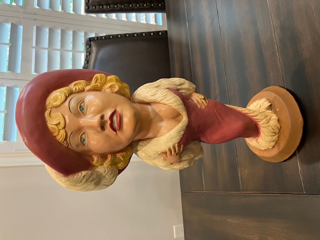 Mae West ESCO Statue For Sale / Mae West ESCO Chalkware Statues For Sale