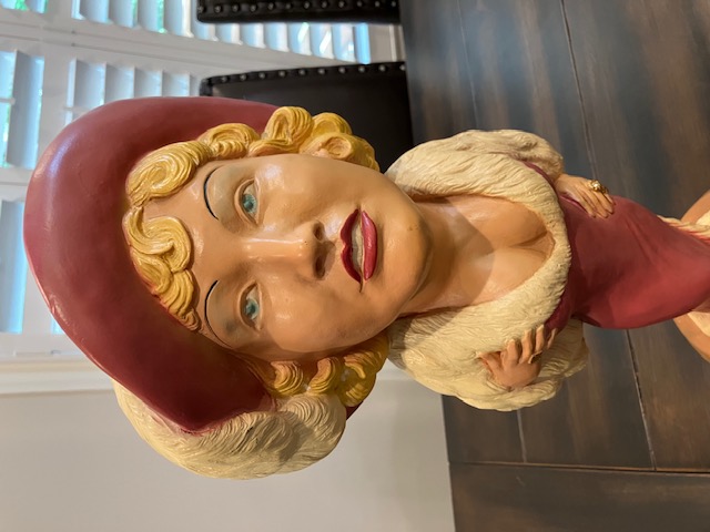 Mae West ESCO Statue For Sale / Mae West ESCO Chalkware Statues For Sale