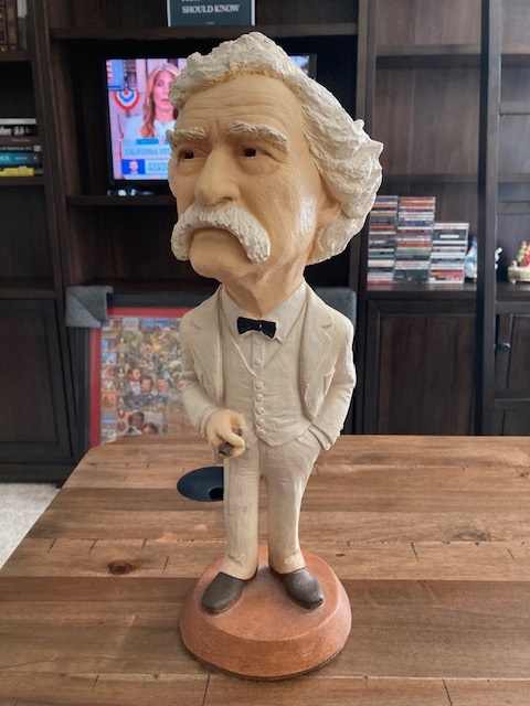 Mark Twain ESCO Statues For Sale / Mark Twain ESCO Chalkware Statues For Sale