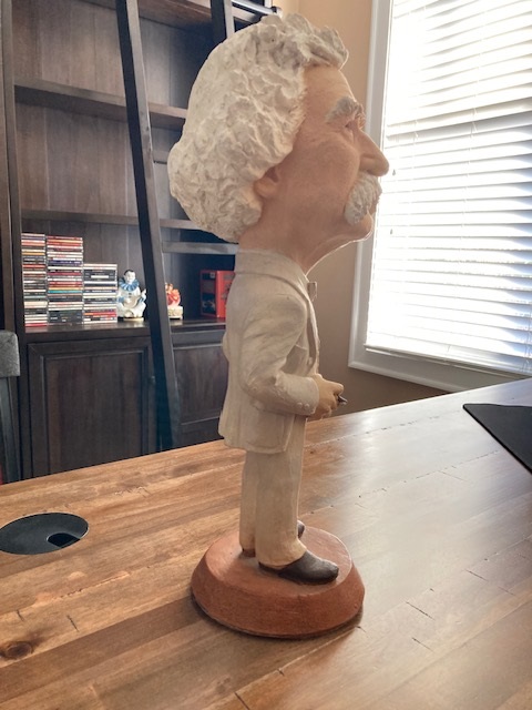 Mark Twain ESCO Statue For Sale / Mark Twain ESCO Chalkware Statues For Sale