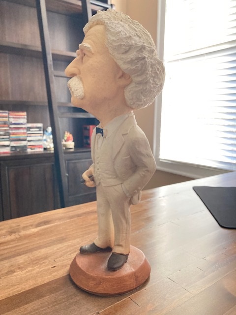 Mark Twain ESCO Statue For Sale / Mark Twain ESCO Chalkware Statues For Sale