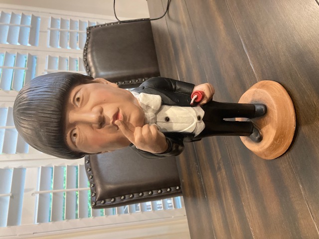 Moe Three Stooges Moe Howard ESCO Statue For Sale / Moe Three Stooges Moe Howard ESCO Chalkware Statues For Sale