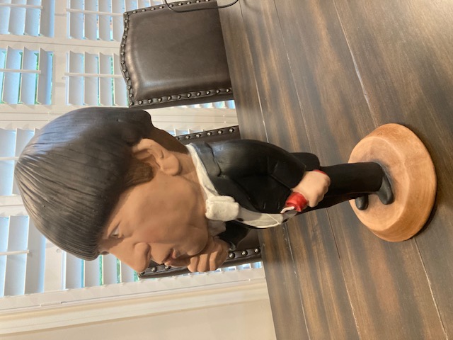 Moe Three Stooges Moe Howard ESCO Statue For Sale / Moe Three Stooges Moe Howard ESCO Chalkware Statues For Sale