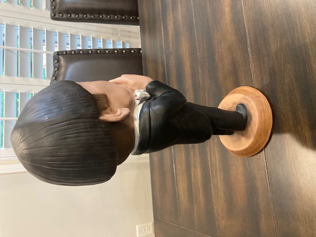 Moe Three Stooges Moe Howard ESCO Statue For Sale / Moe Three Stooges Moe Howard ESCO Chalkware Statues For Sale