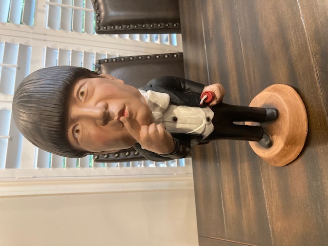 Moe Three Stooges Moe Howard ESCO Statue For Sale / Moe Three Stooges Moe Howard ESCO Chalkware Statues For Sale
