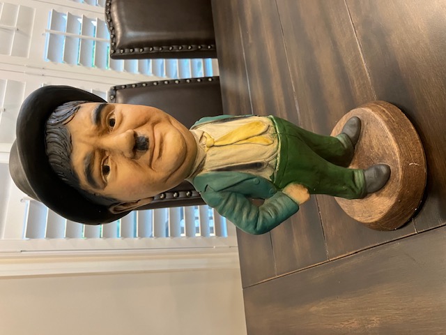 Oliver Hardy ESCO Statue For Sale / Oliver Hardy ESCO Chalkware Statues For Sale