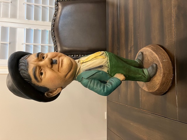Oliver Hardy ESCO Statue For Sale / Oliver Hardy ESCO Chalkware Statues For Sale
