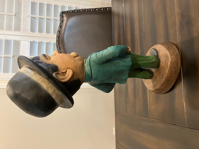 Oliver Hardy ESCO Statue For Sale / Oliver Hardy ESCO Chalkware Statues For Sale