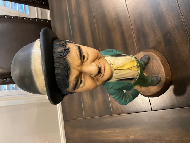 Oliver Hardy ESCO Statue For Sale / Oliver Hardy ESCO Chalkware Statues For Sale