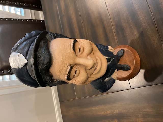 Ralph Kramden Honeymooners ESCO Statue For Sale / Ralph Kramden ESCO Chalkware Statues For Sale