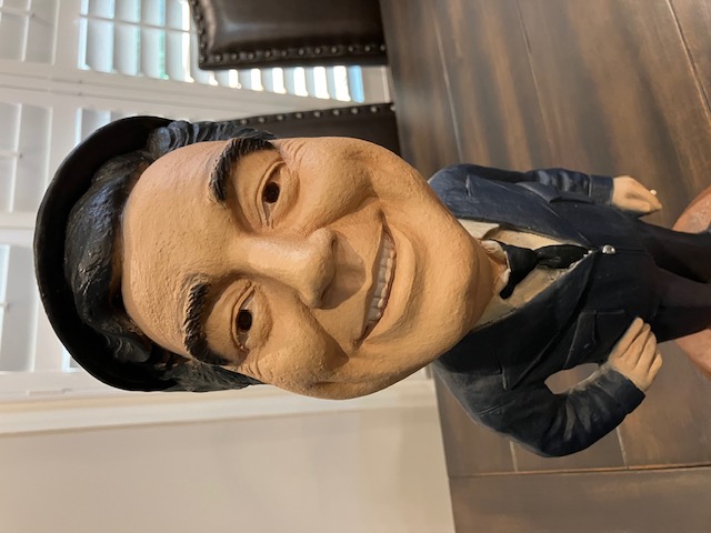 Ralph Kramden Honeymooners ESCO Statue For Sale / Ralph Kramden ESCO Chalkware Statues For Sale